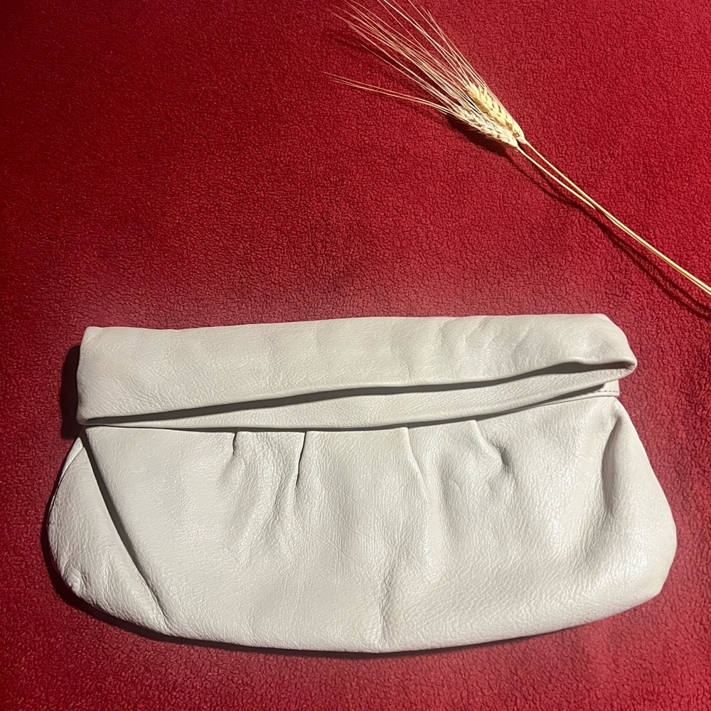 Banana Republic Soft Cream Clutch
